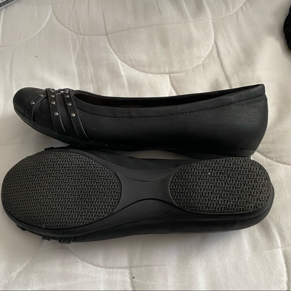 Sonoma Black Slip-On Textile Leather Shoes - Picture 2 of 2